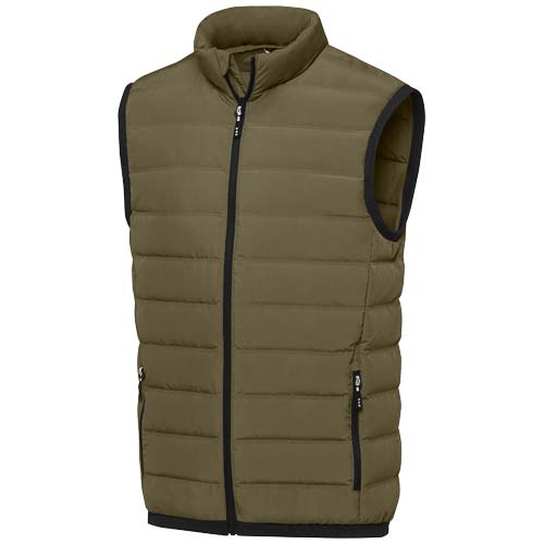 Bodywarmer publicitaire duvet homme Caltha Vert forêt